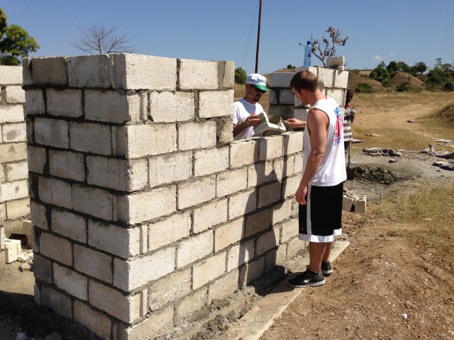 Building the well house